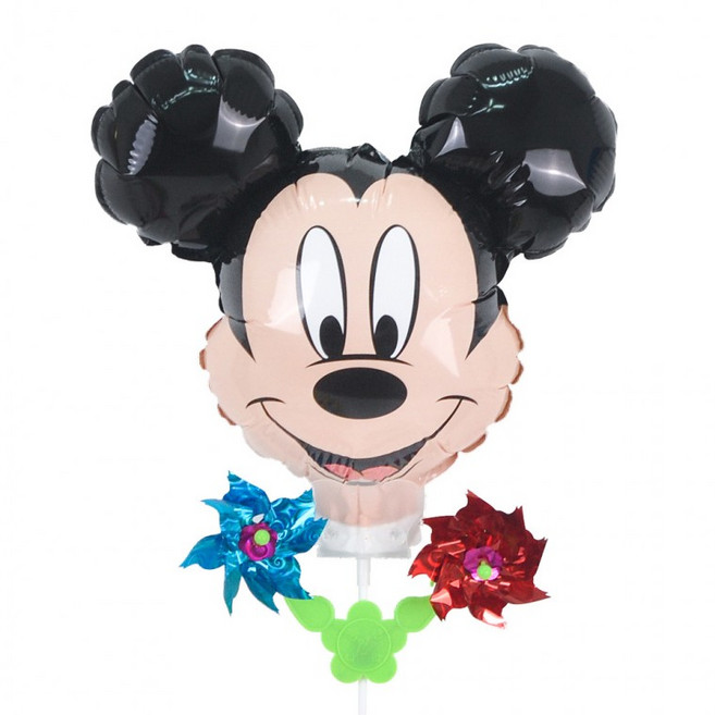 캐릭터바람개비풍선(미키마우스), 1개, 상세페이지 참조