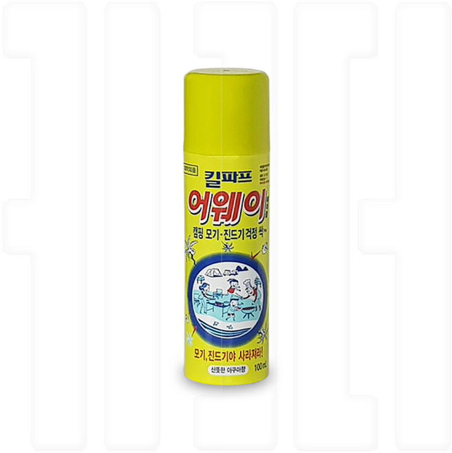 킬파프 어웨이에어졸(100ml)1개/진드기모기약, 1개, 100ml