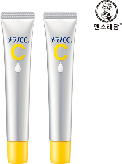 멜라노씨씨 멜라노CC 안티스팟 화이트닝 비타민C 에센스 20ml, 2개