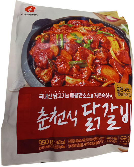 마니커 춘천식닭갈비950g 아이스포장, 950g, 1개