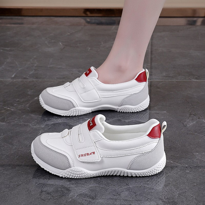 여성 찍찍이 발편한 스니커즈 패션 운동화 빈티지 슈즈 캐주얼