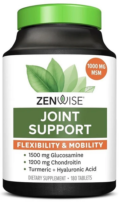 젠와이즈 헬스 조인트 서포트 글루코사민 Zenwise Health Glucosamine, 180정, 1개 - 쿠팡