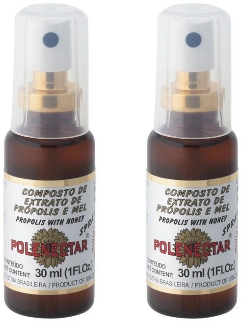 Polenectar 폴리넥타 브라질 프로폴리스 스프레이 30ml x2병, 2개 - 쿠팡