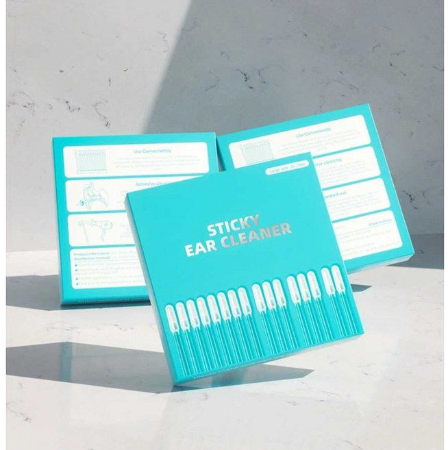 에르보 실리콘 점착식 귀클리너, 24개입, 1개