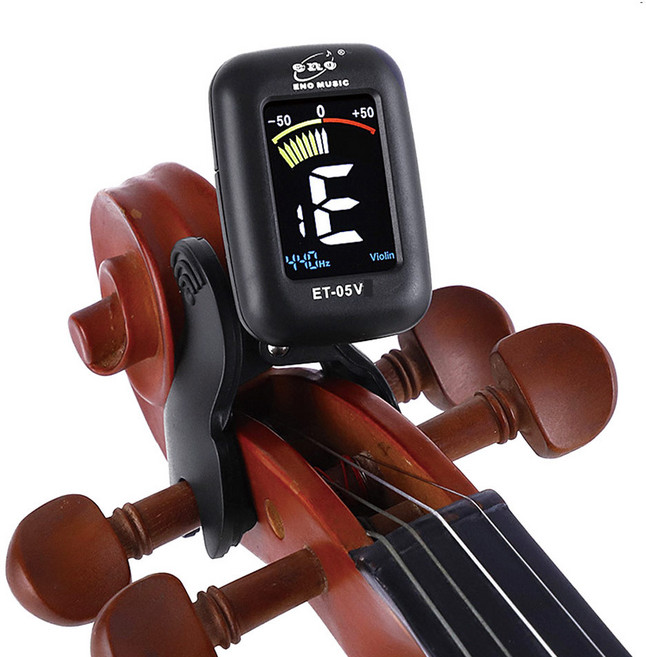 바이올린 튜너기 첼로 비올라 베이스기타 튜닝기, 단품, 1개