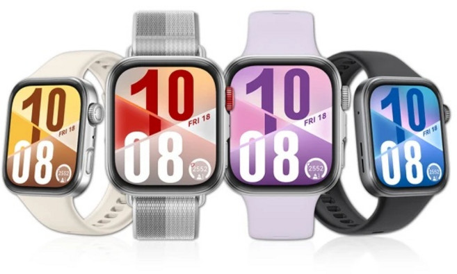 HUAWEI WATCH Fit 4 智慧手錶 多種運動模式 健康監測 長效續航, 韻律黑, 1.82吋, 藍牙