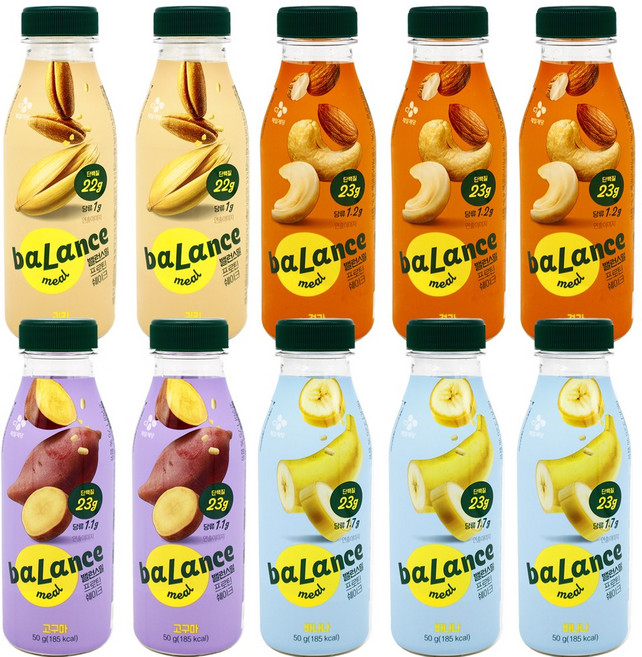 CJ 혼합 밸런스밀 10개, 50g