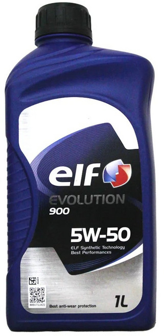 易油網 elf EVOLUTION 900 5W50 合成機油 全合成配方 有效清潔引擎油泥 提升引擎效能 延長引擎使用壽命, 1個
