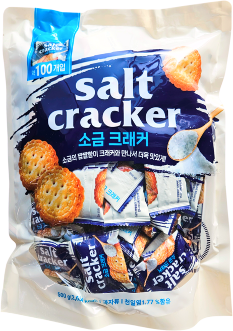 소금 크래커, 500g, 2개