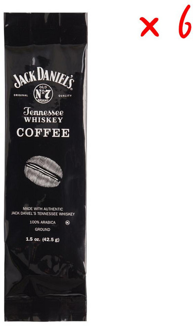 잭 다이엘스 테네시 위스키 그라운드 커피, 43g, 6개
