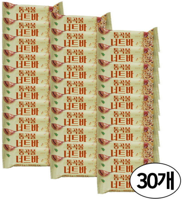 엄마사랑 통곡물 너트바, 30개, 23g