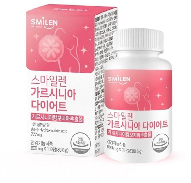 스마일렌 가르시니아 다이어트 800mg x 112정, 1세트