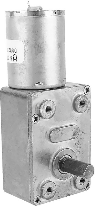 GHSHOP DC 12V 기어 모터 고토크 - 가전 시청각 제품(2RPM - 100RPM)용 전기 미니 감속 기어드 모터, 10RPM, 설명, 설명, 1개