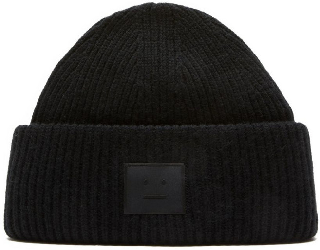 아크네 스튜디오 스퀘어 패치 비니