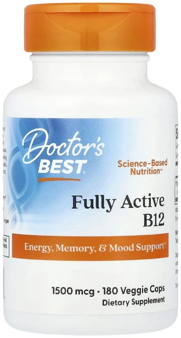 닥터스 베스트 활성 B12 1500mcg 베지 캡슐 180정, 1개 - 쿠팡
