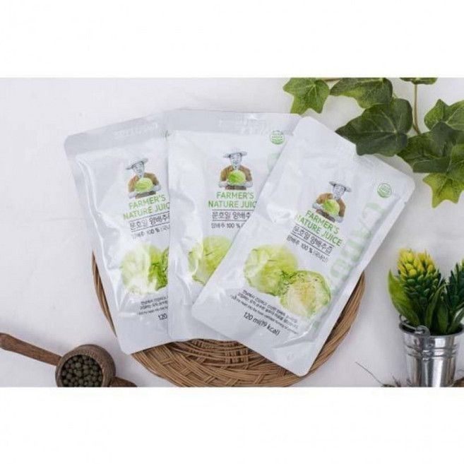 EAS 양배추즙 120ml 90포, 1개, 1ml