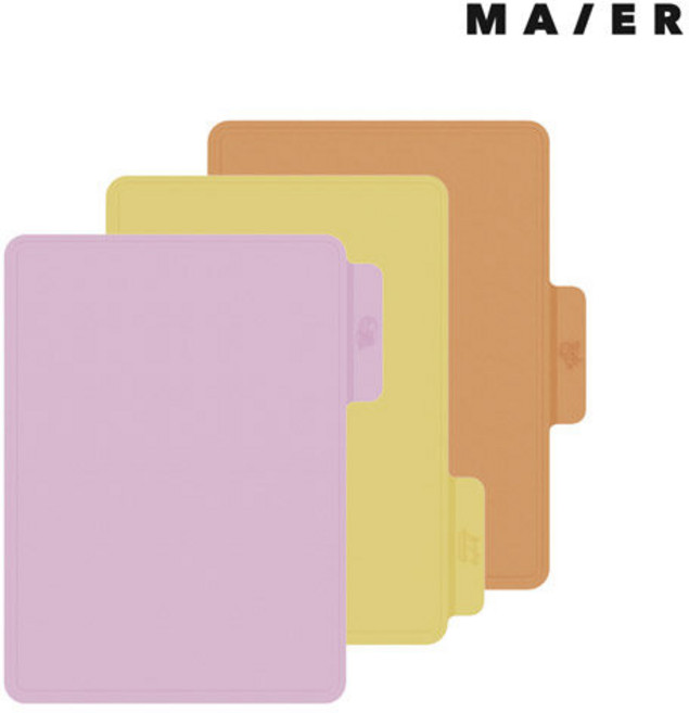 마이어 프리미엄 TPU 도마 3종, 1개, 핑크,노랑,오렌지