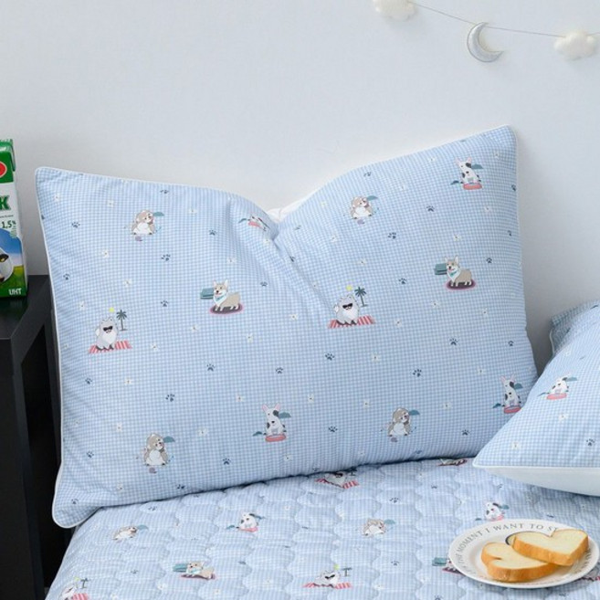 베개커버 주토피아 베개 50x70 (블루) (베개솜 별매) 베개커버 예쁜베개커버