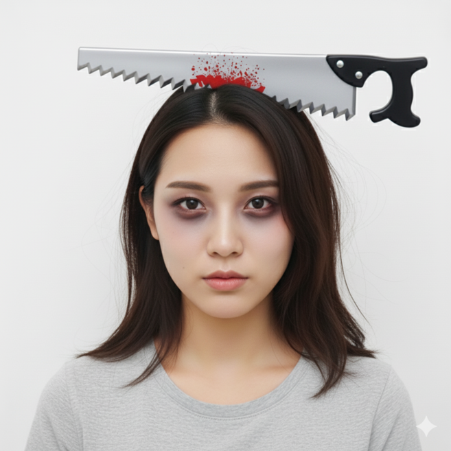 크레나 할로윈 파티 헤어띠 머리띠, 1개, 톱