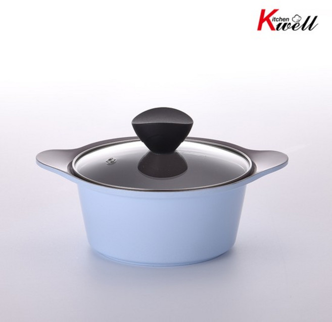 키친웰 벨로스 세라믹코팅 양수냄비 16cm, 상세설명 참조, 상세설명 참조, 없음