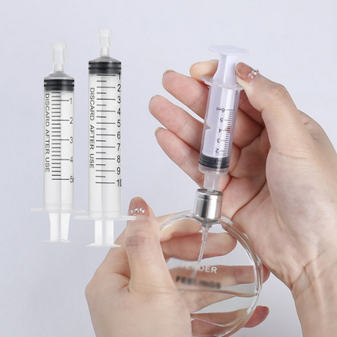 혜니마켓 향수 소분 주사기 공병 옮기기 스포이드 리필 툴 도구, 1개, 5ml