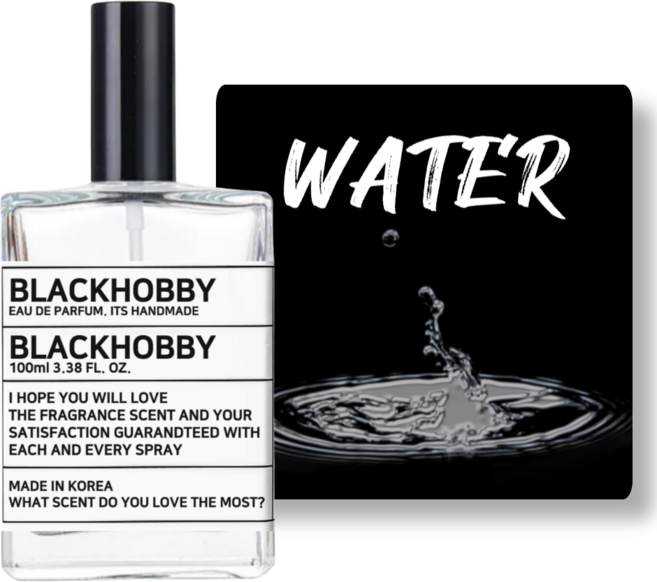 [3+1] 블랙하비 워터향 베스트 10종 드레스퍼퓸 / 사탕수수 발효 베이스 사용, 1개, 100ml, 074. 레인