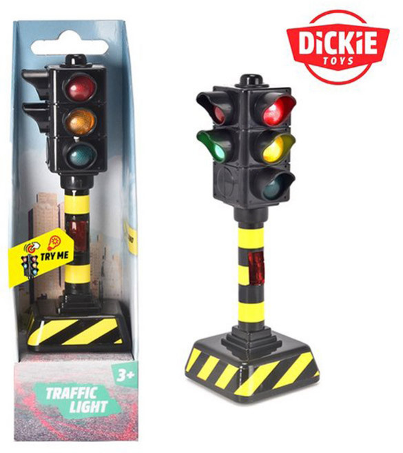 디키 미니 신호등 도로 교통 안전 교육 완구 역할놀이 장난감