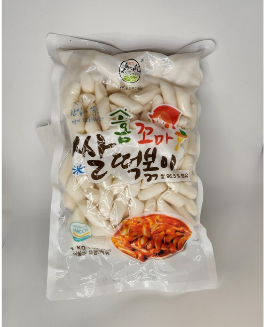 송학 홈꼬마 쌀떡볶이 1kg, 1개