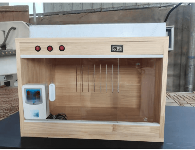 도마뱀 사육장 원목 파충류 집 렉사육장 거미 목재, 60*40*42 스마트 스틱 통풍구, 1개