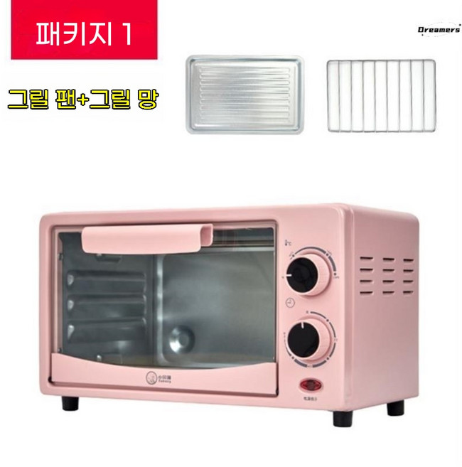 전자레인지 전자렌지 원룸 자취 초미니 편의점 무회전 미니전자레인지 소형 소형전자렌지, C. 12L 핑크 타이밍 모델  패키지 사진의