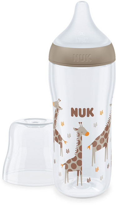 누크 퍼펙트매치 젖병 360ml (XL젖꼭지포함), 1개, 기린