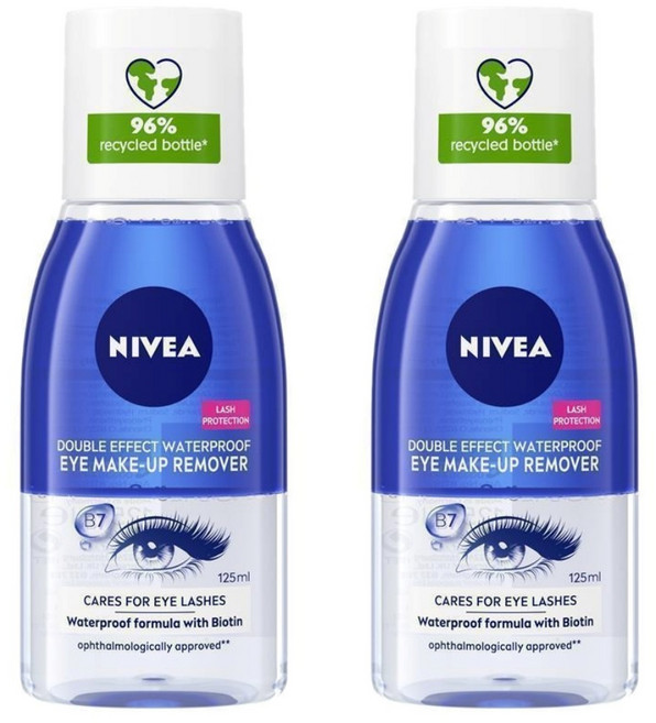 니베아 눈 메이크업 리무버 NIVEA Eye Makeup Remover, 2개, 125ml