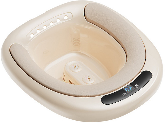 Cooela 가정용 변기 좌욕기 냉온 수수압 펌핑 조절 적외선 온열 살균, 1개, 연노랑 PU