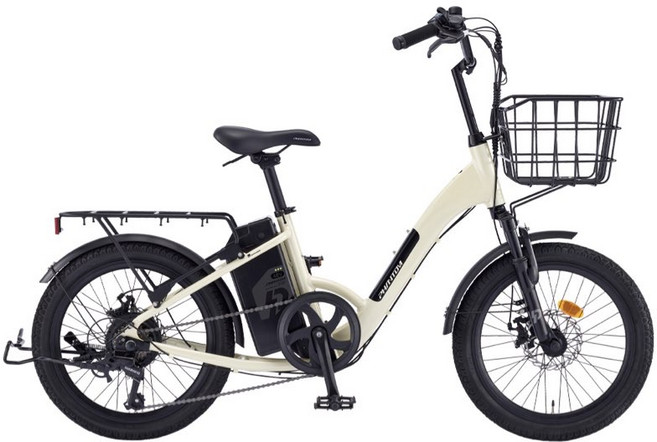 [삼천리자전거] 팬텀 데이지 20인치 7단(PAS전용) 전기자전거 2025, 아이보리