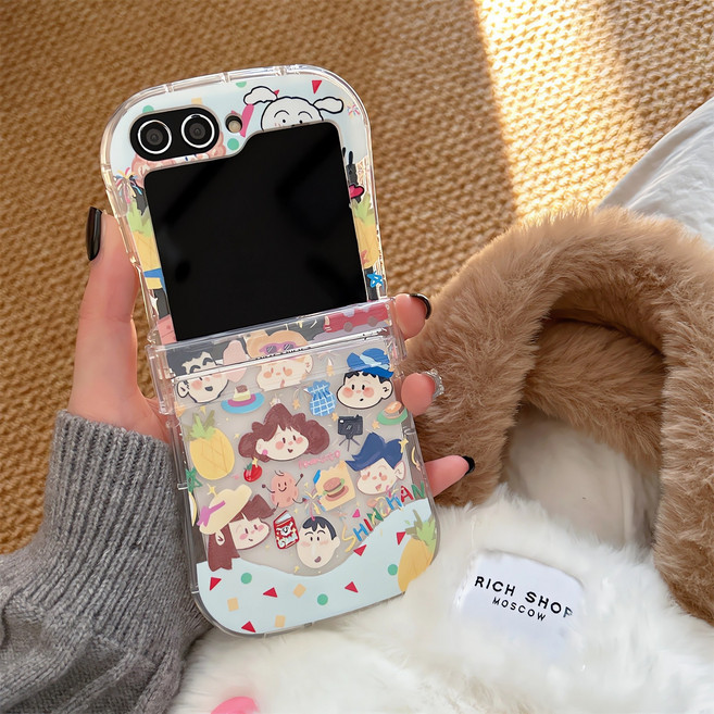 핸드폰케이스 갤럭시 z플립7 z플립6 z플립5 z플립4 z플립3 힌지보호 낙상 방지 휴대폰케이스 총동원