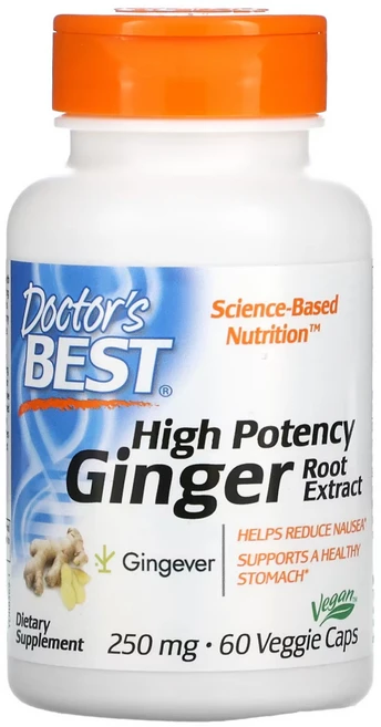 닥터스베스트 하이 포텐시 생강 뿌리 추출물 250mg 베지 캡슐, 60정, 1개 - 쿠팡
