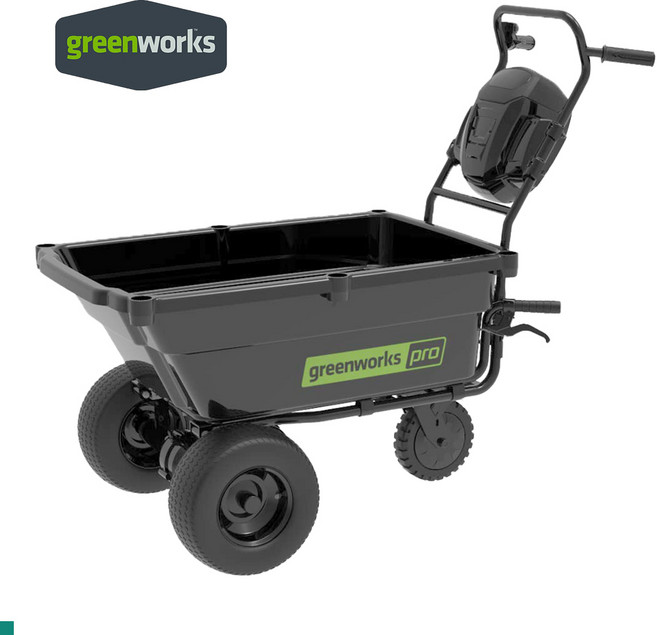 그린웍스 농업용 전동 운반차 80v 전동수레 구루마 손수레, 본체만(배터리 충전기 없음), 1개