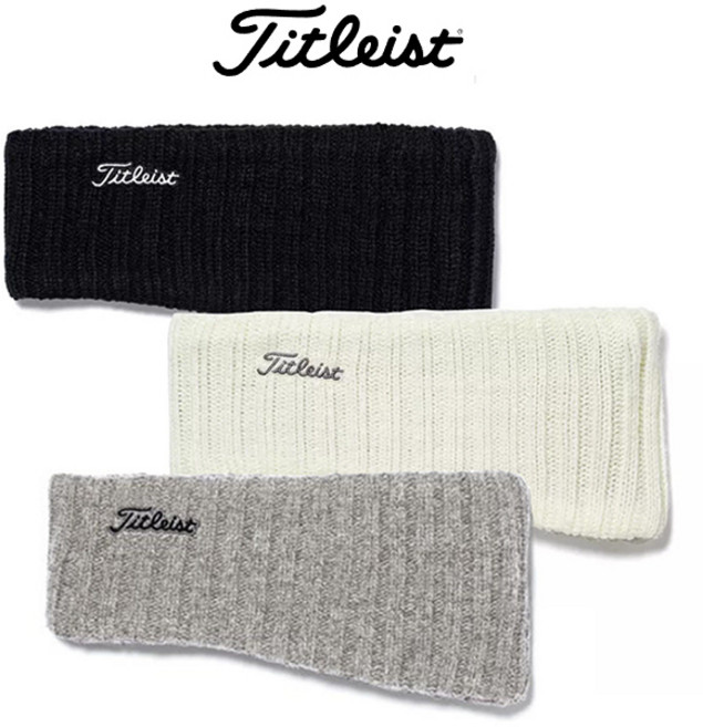 타이틀리스트 윈터테크 우먼스 이어워머 TH20WWTEW, 화이트, 1개