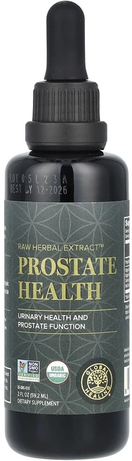 단백질 비타민 철분 마그내슘 칼슘 Global Healing 무가공 허브 추출물 전립선 건강 59.2ml(2fl oz) 고루고루섭취해주세요, GlobalHealing무가공허브추출물전립선건강592m, 1개 - 쿠팡
