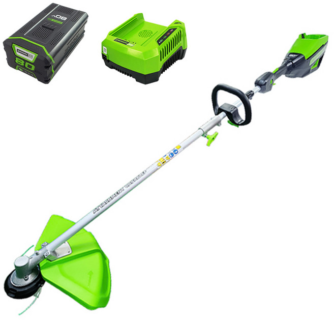 그린웍스 80V 5AH 충전예초기 1B 세트 예초기 제초기 벌초 잔디깎이, 1개