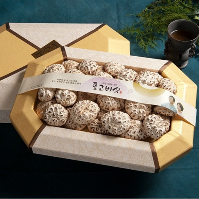 국내산 경성표고버섯 프리미엄 팔각백화고 450g 건버섯, 1