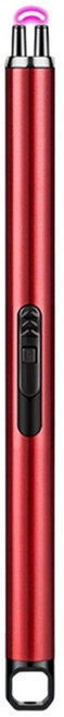 충전식 USB 플라즈마 점화스틱 간편 캔들 뜸 고체연료 착화제 점화기, 레드, 1개