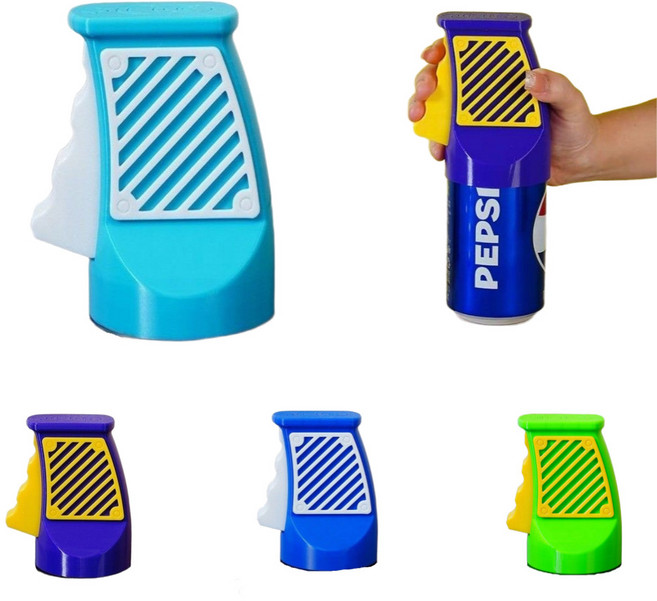 YIXUAN 핫한 네일 보호 음료 맥주캔 오프너 캔 따개, 1개, 초록이