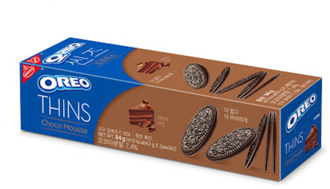 오레오 씬즈 초코무스84g, 84g, 1개