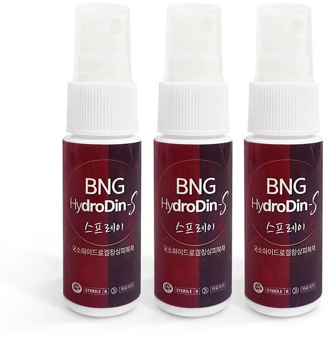 밴드골드 BNG하이드로딘에스 스프레이, 3개, 12ml - 쿠팡
