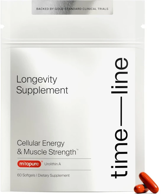 타임라인 미토퓨어 유로리틴 A 500mg 근육 세포 에너지 케어 프리미엄 영양제 60 소프트젤, 60 Count (Pack of 1), 1개, 60정 - 쿠팡