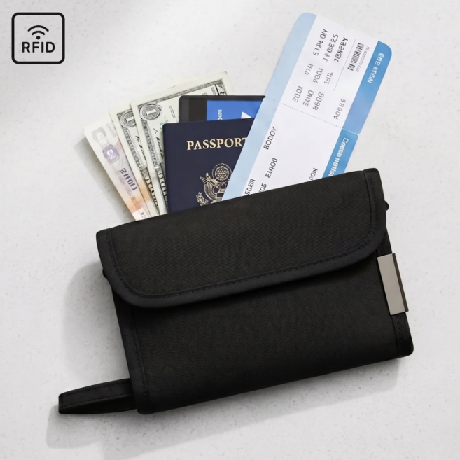 페피파이 여행용 여권파우치 해킹방지 RFID 차단