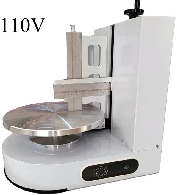 자동 케이크 크림 스프레딩 코팅 충전 기계 빵 장식 머신, 04 영국, 04 white 110v