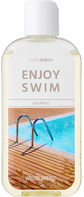인조이스윔 수영장 염소 냄새 제거 수영 우디 미라지 샴푸, 1개, 200ml