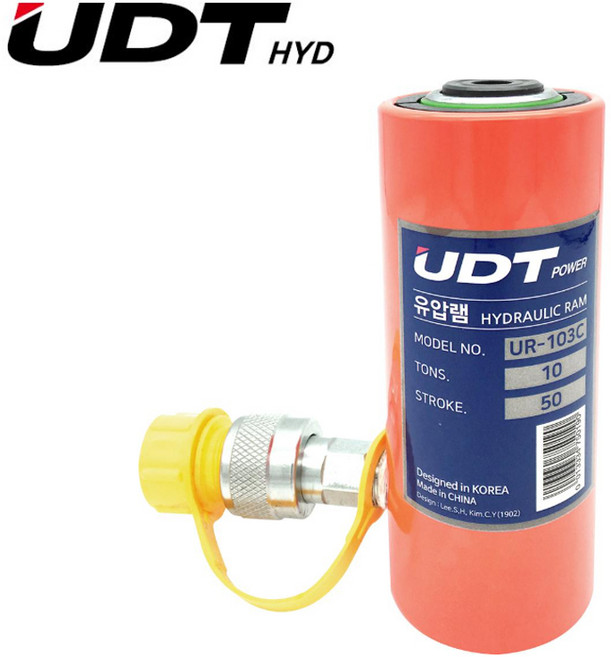 UDT 작기 유압램 리프트 유압작기 10T UR-103N UR-102N UR-101N, 유압램 10T UR-103N, 1개